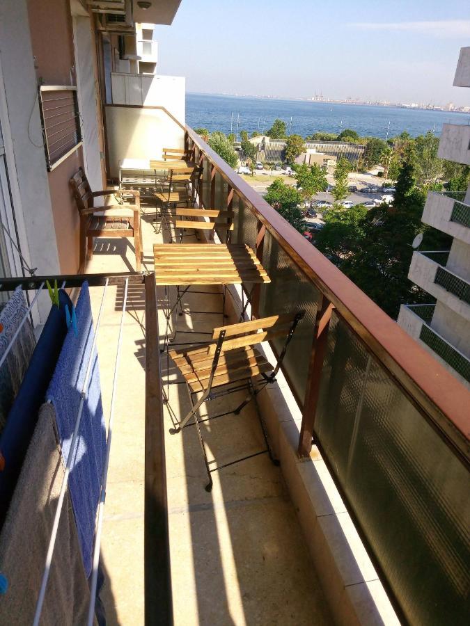 Promenade Apartment With Sea View Thessaloníki Eksteriør billede